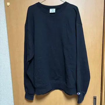 Champion XL 블랙 맨투맨 (블랙 트레이닝복)