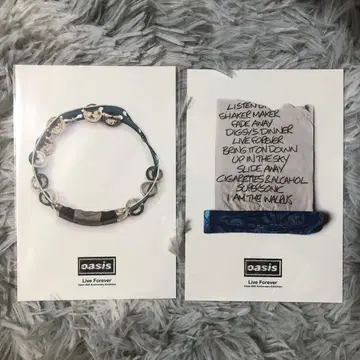 oasis 30주년전 엽서 2장