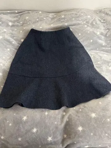미사용 새상품! 쿠미쿄쿠 플레어 스커트 택 포함 네이비