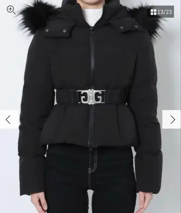 GYDA 벨트 포함 숏 다운 코트