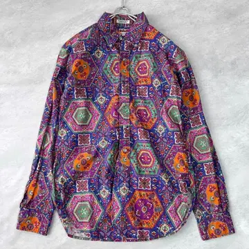 엔지니어드 가먼츠 올 패턴 셔츠 꽃무늬 M 상당 (XS) 긴팔 셔츠