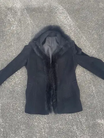 00s grunge y2k 퍼 자켓 퍼 다운