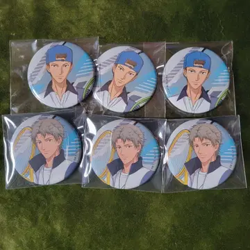 테니스의 왕자님 오오토리 초타로 시시도 료 캔뱃지