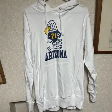 애리조나 로고 후드티 챔피온 리버스 위브 s 26094