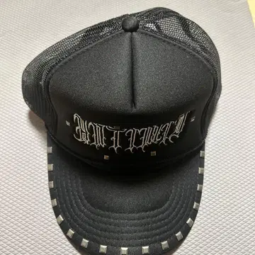 antimid OTTO 스터드 장식 블랙 캡