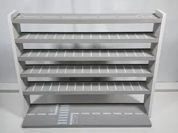 토미카 선반 60대 수납 가능 미니카 케이스 중고품