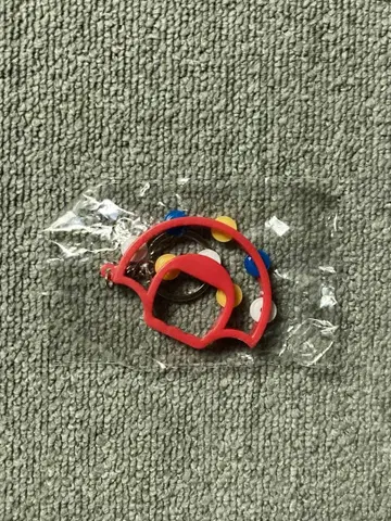 [미개봉 새상품] 유즈 유즈노미 미니 탬버린 빨간색