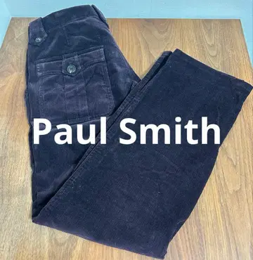 Paul Smith 폴스미스 코듀로이 팬츠 와인 레드