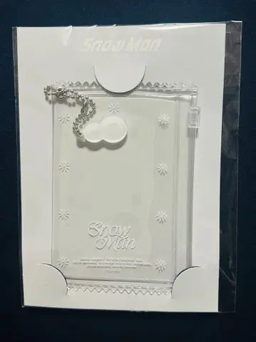 [ 새상품 ] Snow Man 카드 케이스 키링