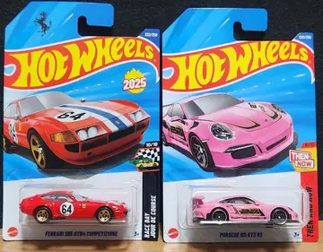 핫휠 페라리 365 GTB4, 포르쉐 911 GT3 2대