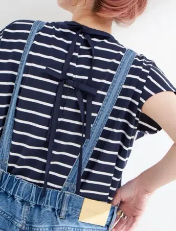 손세탁 가능 / 접촉 냉감 / 쿨 터치 백리본 풀오버