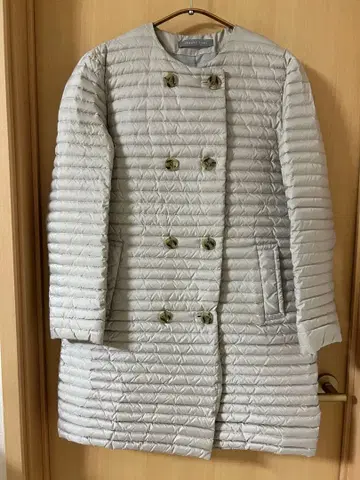 띠어리 루스 더블 버튼 다운 자켓 여성 사이즈 38