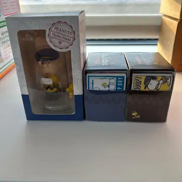 PEANUTS 메모 스탠드 & 롤 스티커