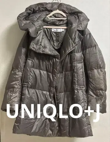 UNIQLO+J 후드 부착 다운 자켓 M