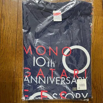 모노가타리 시리즈 모노가타리 페스티벌 T셔츠 네이비 L