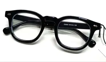 [ 새상품/배송비 포함 ] 블랙 프레임 & 클리어 렌즈 보스턴 안경