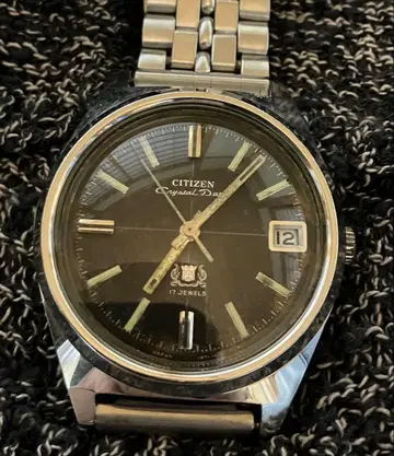 CITIZEN 크리스탈 데이트 자동 와인딩