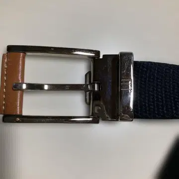 dunhill 가죽 벨트 브라운