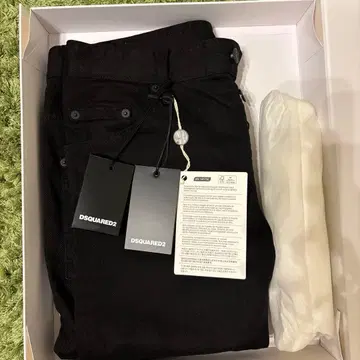 DSQUARED2 파이브 포켓 블랙