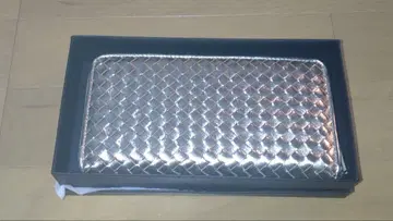 새상품 양가죽 메쉬 라운드 지퍼 장지갑