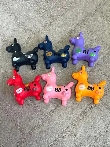 EVANGELION Rody 강아지형 피규어 6체 세트 에반게리온