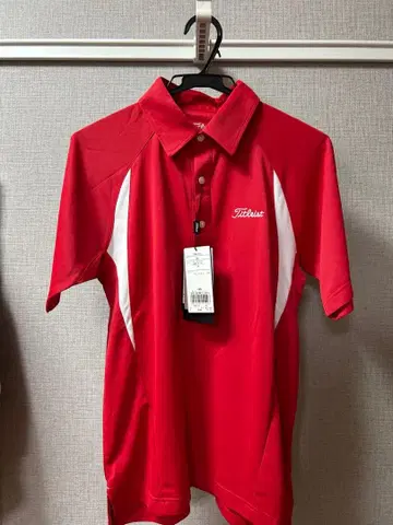 [ 새상품 ] Titleist 골프 셔츠 TSMC1314 M 레드