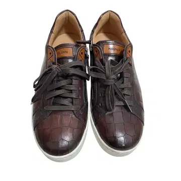 N-444 MAGNANNI 마그나니 가죽 스니커즈 39 브라운