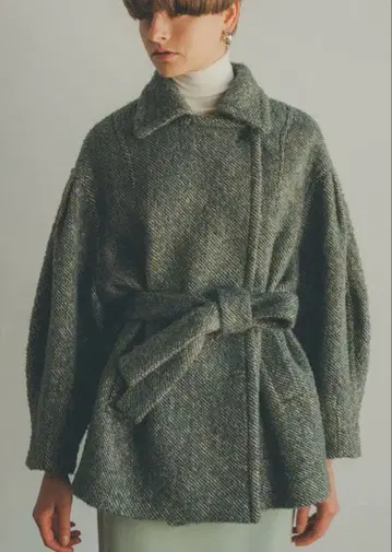 CLANE 클라네 MIX LOOP TWEED BOX COAT