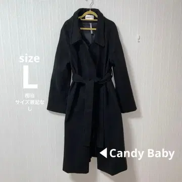 클리닝 완료 겨울 상품 블랙 블랙 롱 코트