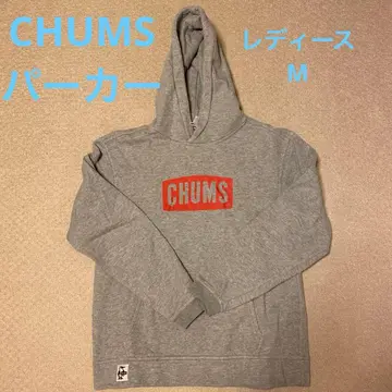 CHUMS 그레이 여성용 후드티 M 사이즈