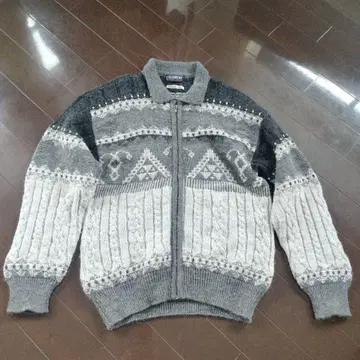 ELEMENT byRENOWN 니트 가디건 그레이 계열 이탈리아제