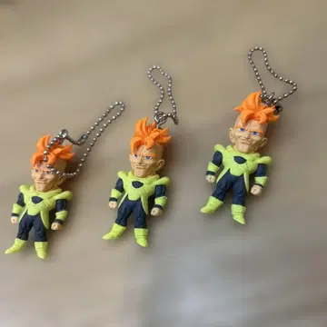 드래곤볼 피규어 3체 세트 인조인간 16호