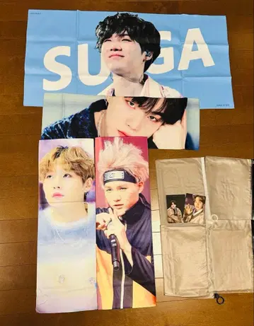BTS 윤기 SUGA 슬로건 4장 세트