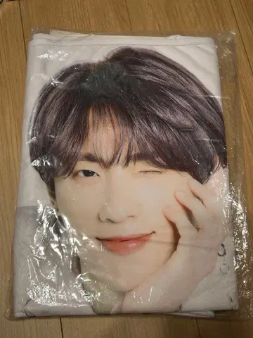 INI 얼굴 프린트 담요