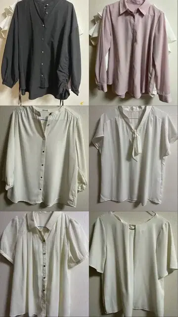 오피스 캐주얼 블라우스 8개 묶음 판매