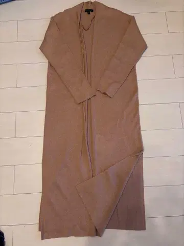 바나나 리퍼블릭 베이지 롱 가디건 M