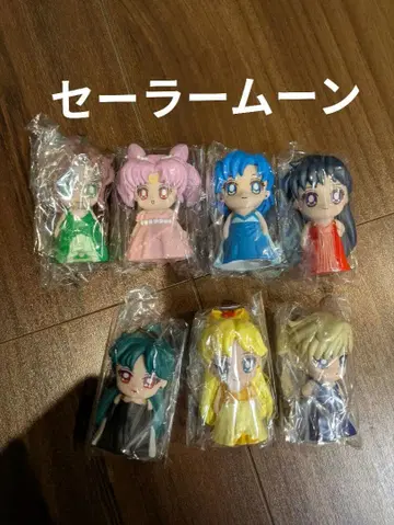 애니메이션 캐릭터 피규어 7체 세트