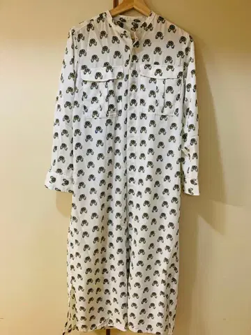 시이나 링고 백귀야행 셔츠 원피스