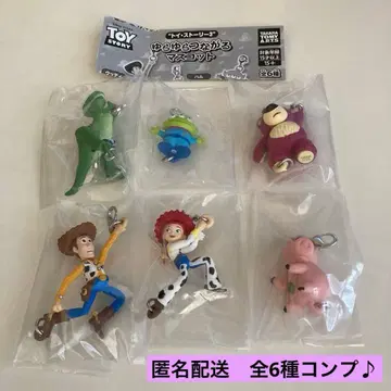 토이 스토리3 흔들흔들 이어지는 마스코트 전6종 컴플리트 세트