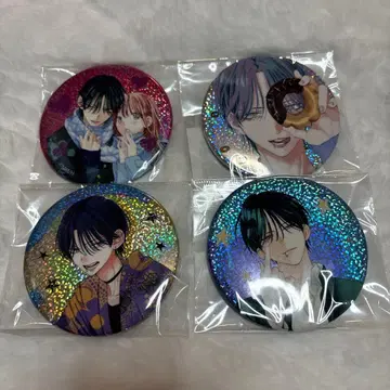 봄의 폭풍과 몬스터 홀로그램 캔뱃지