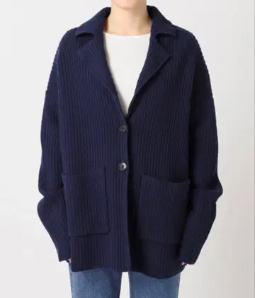 새상품급 Spick & Span 오버 사이즈 니트 자켓