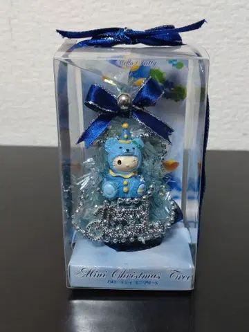 [ 레어 ] 헬로키티 케이스입 미니 트리 S 2002년 산리오 크리스마스