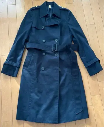 아나이 트렌치코트 네이비 36사이즈