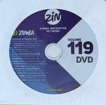 ZUMBA ZIN119 DVD