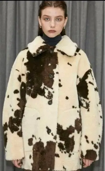 SLY 소 패턴 보아 자켓