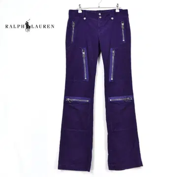 랄프 로렌 코듀로이 팬츠 지퍼 포켓