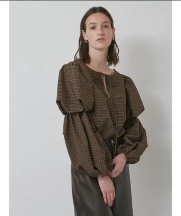 styling/ 퍼프 슬리브 2WAY 블라우스