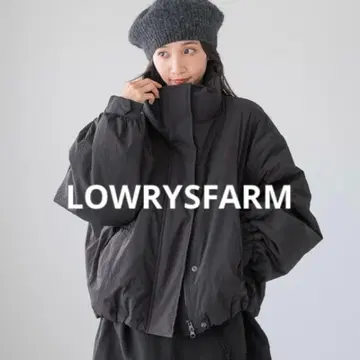 LOWRYS FARM 롤리스 몬스터 숏코트 점퍼 블랙 블랙