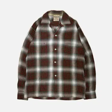 60s towncraft 레이온 옴브레 셔츠