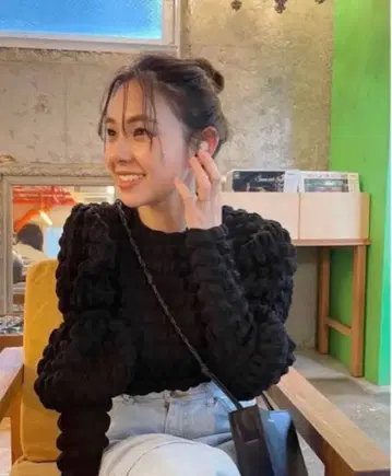 MEER. 벌룬 슬리브 상의